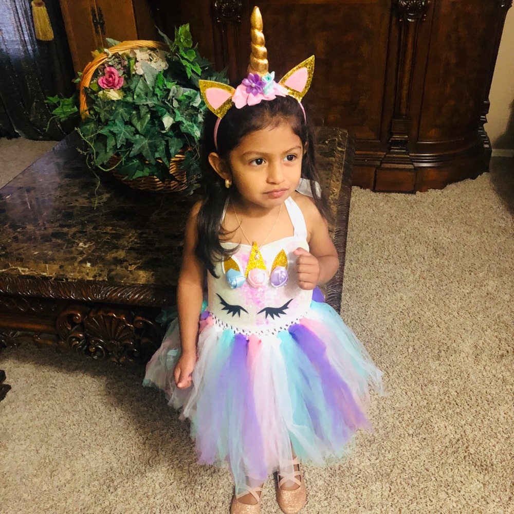 Unicorn tutu dress